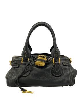 Chloe Paddington Black Leather Handbag #278432C17B